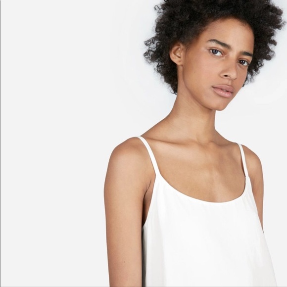 Everlane Black Japanese Go Weave Mini Slip Dress Sz 10 - Picture 5 of 10